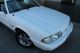 1993 Ford Mustang Lx Convertible 2 - Door 5.  0l Triple White 1 Of Mustang photo 11