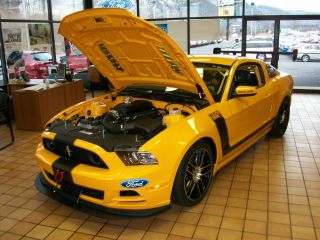 2013 Ford Mustang Boss 302s In School Bus Yellow photo