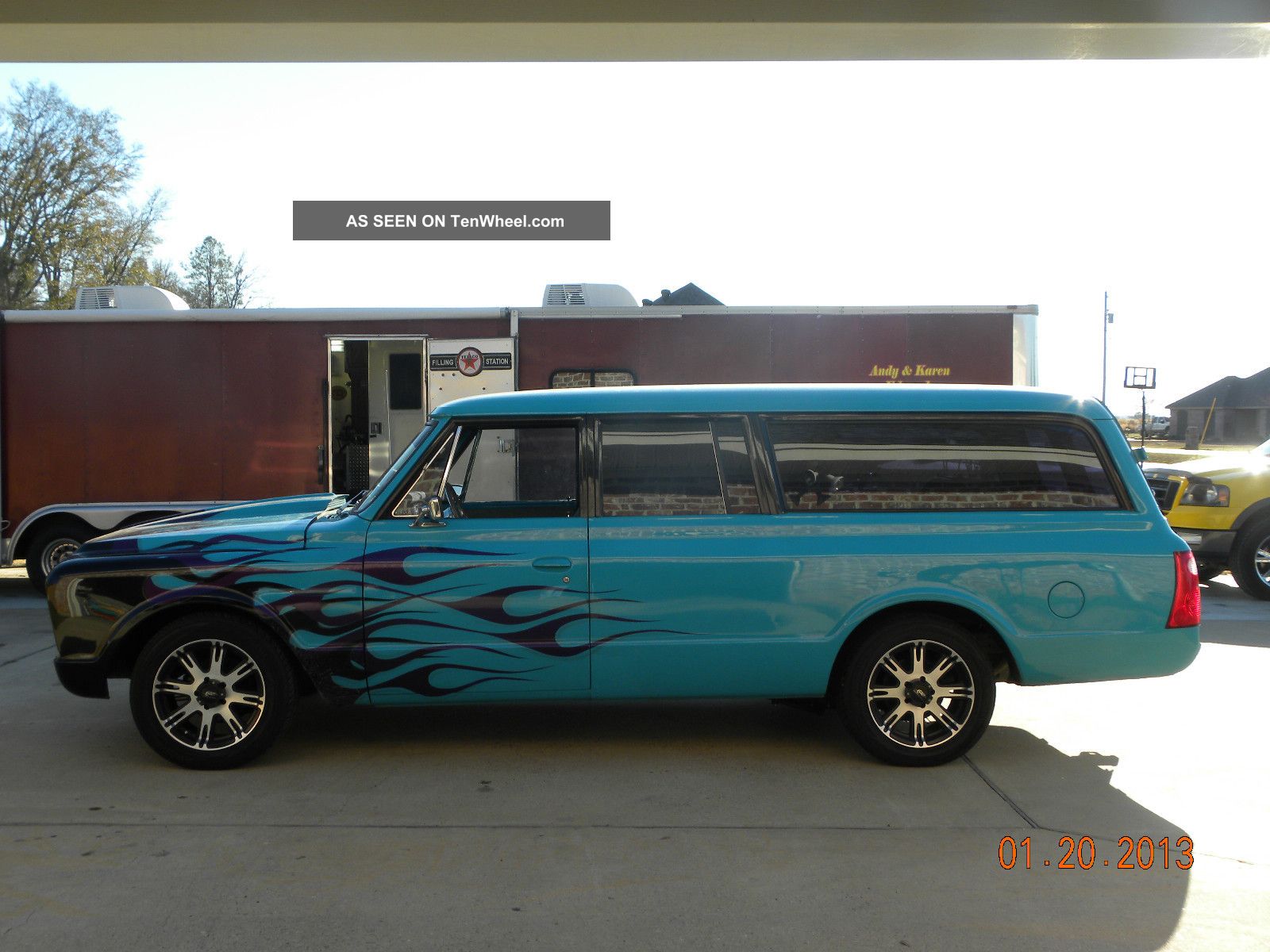 1972 Custom Chevy 3 Door Factory Carry All Suburban
