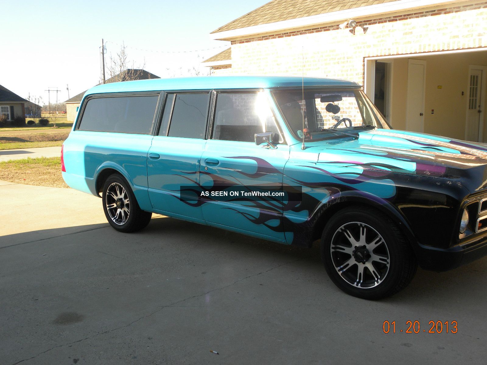 1972 Custom Chevy 3 Door Factory Carry All Suburban