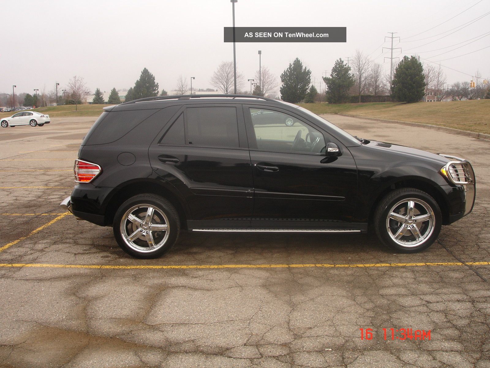 2007 Mercedes Benz Ml350 Black Suv 4 Door 3 5l 20