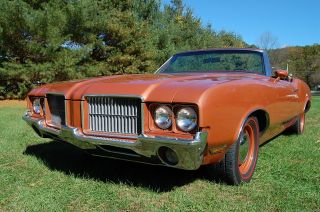 1971 Oldsmobile Cutlass Supreme Convertible Nicely And Ready To Enjoy photo