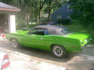 1971 Barracuda Convertible, ,  Have Bill Of And Window Sticker photo