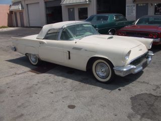 1957 Ford Thunderbird,  Excellent Driver,  Needs Repaint,  No Rust All There photo