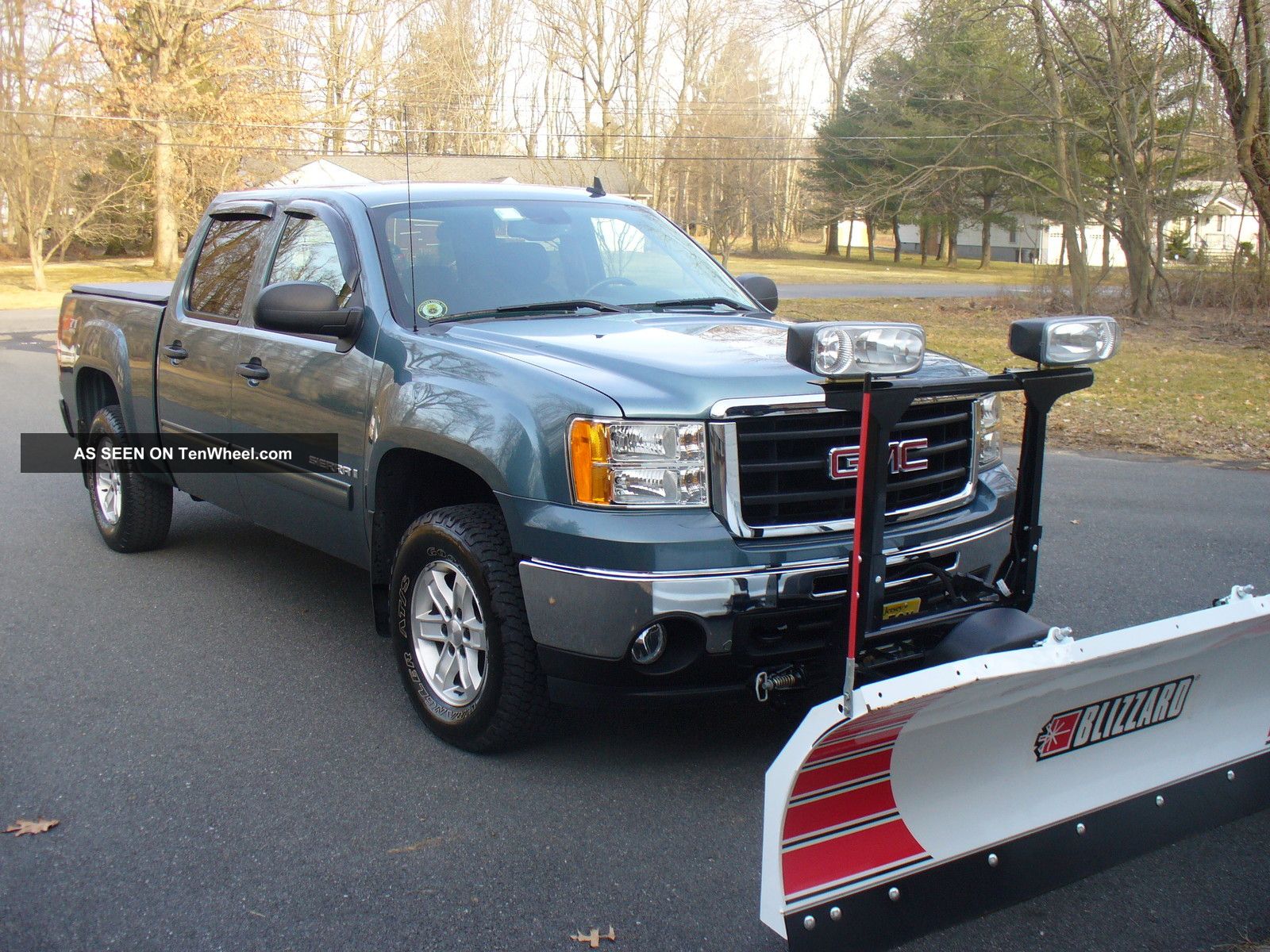 Plowing snow gmc 1500 #5