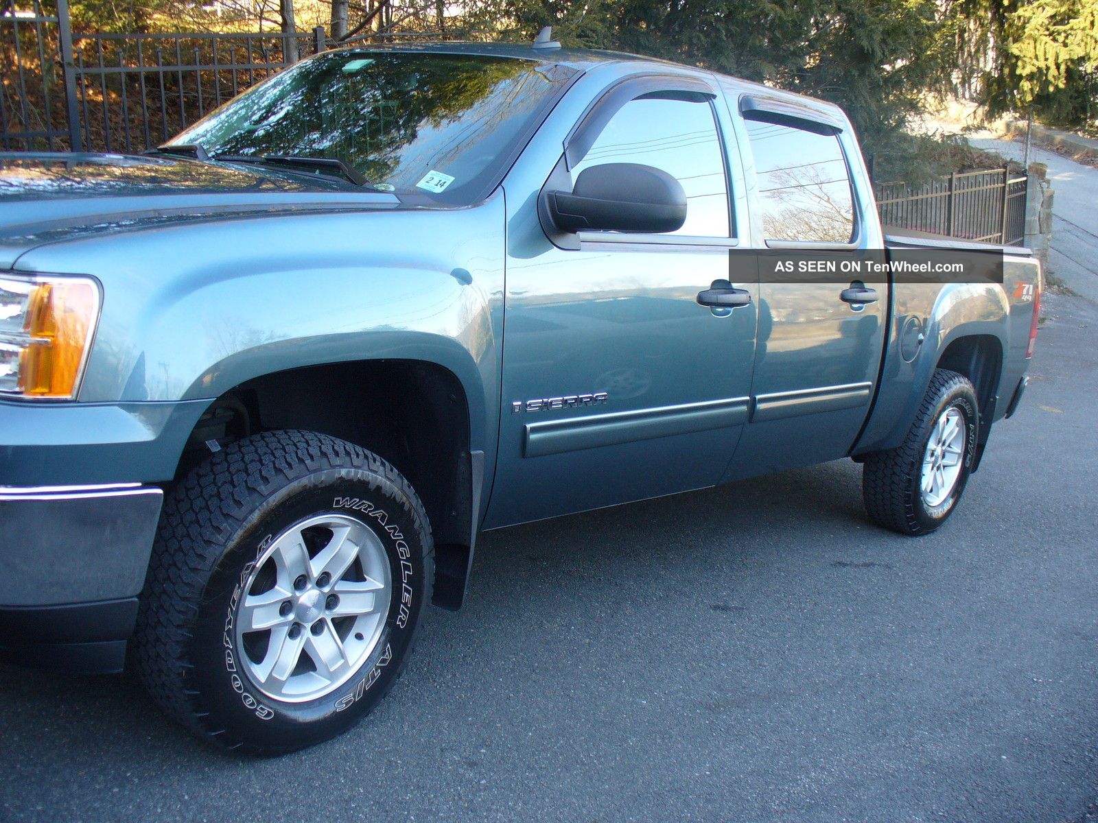 2009 Gmc Sierra 1500 4wd Crew Cab Sle 5. 3l V8 Blizzard Snow Plow