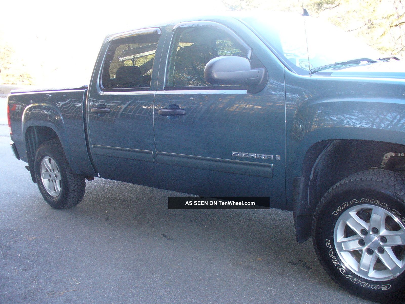 2009 Gmc Sierra 1500 4wd Crew Cab Sle 5. 3l V8 Blizzard Snow Plow
