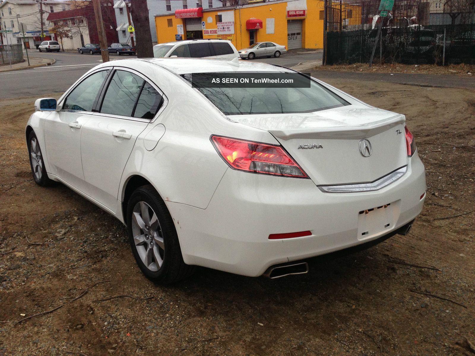 2012 Acura Tl Base Sedan 4 Door 3 5l