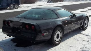 Strong, ,  Black 1985 Corvette,  Runs Perfect,  Clutch Mostly Stock photo