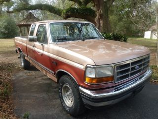 1994 Ford F - 150 Xlt Extended Cab Pickup 2 - Door 5.  8l photo