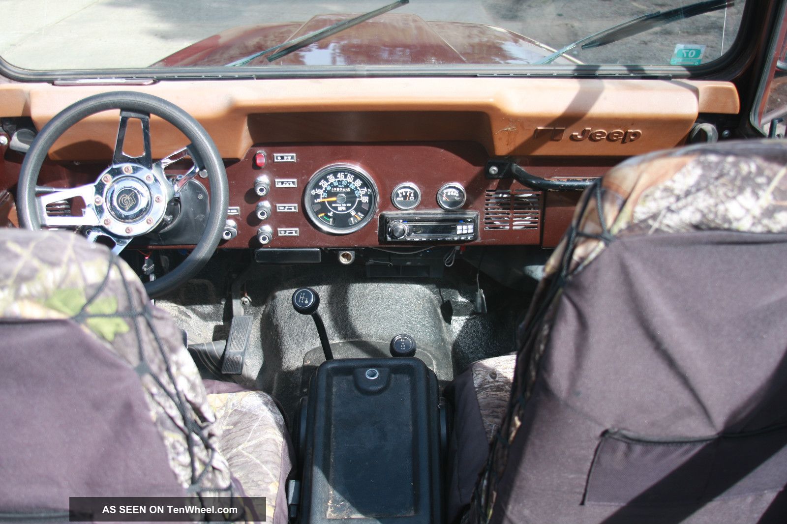 1984 Cj7 Cj 7jeep Newer Engine, Fuel Injection, Rhino Lined, Soft Top