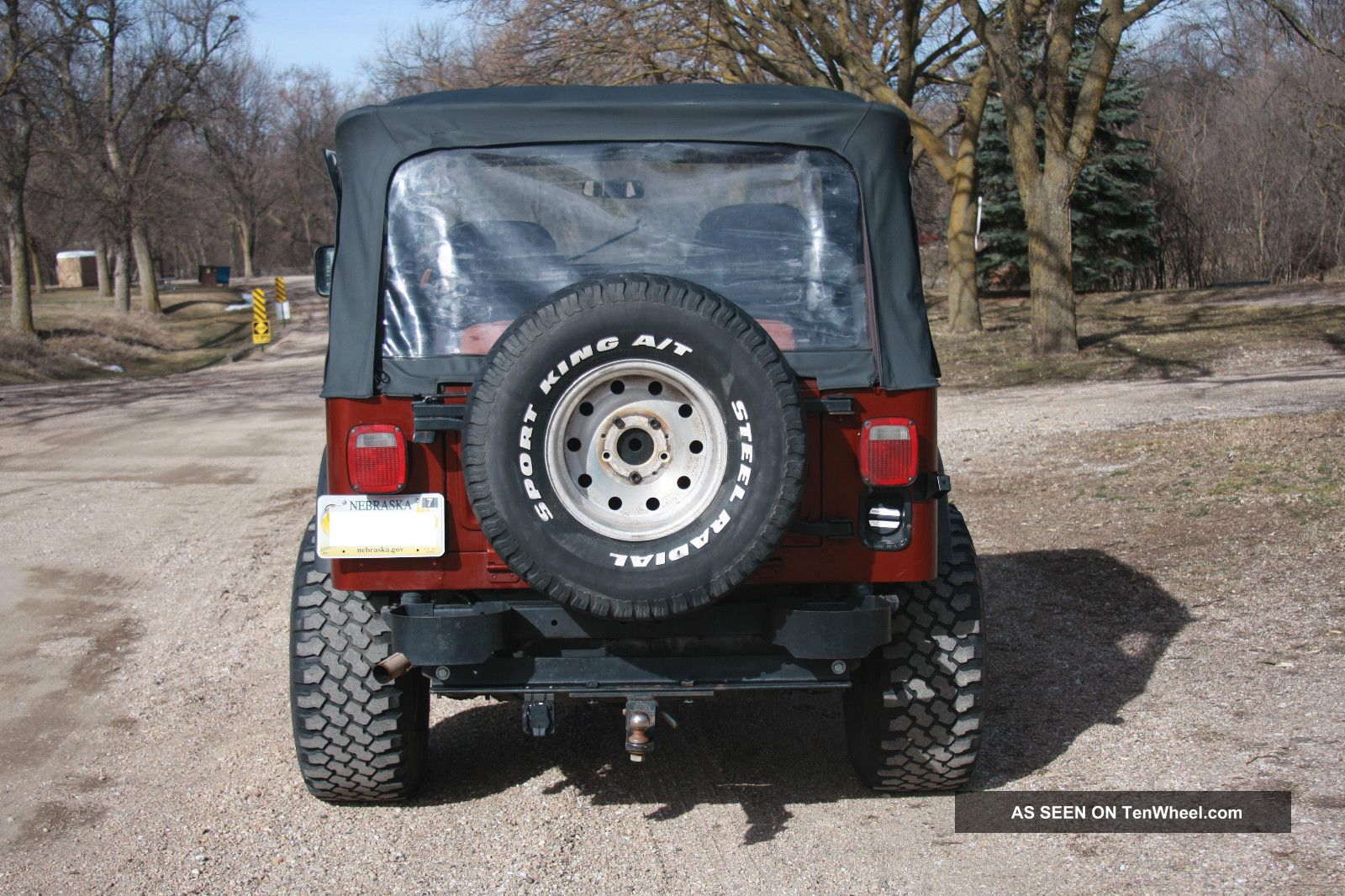 1984 Cj7 Cj 7jeep Newer Engine, Fuel Injection, Rhino Lined, Soft Top