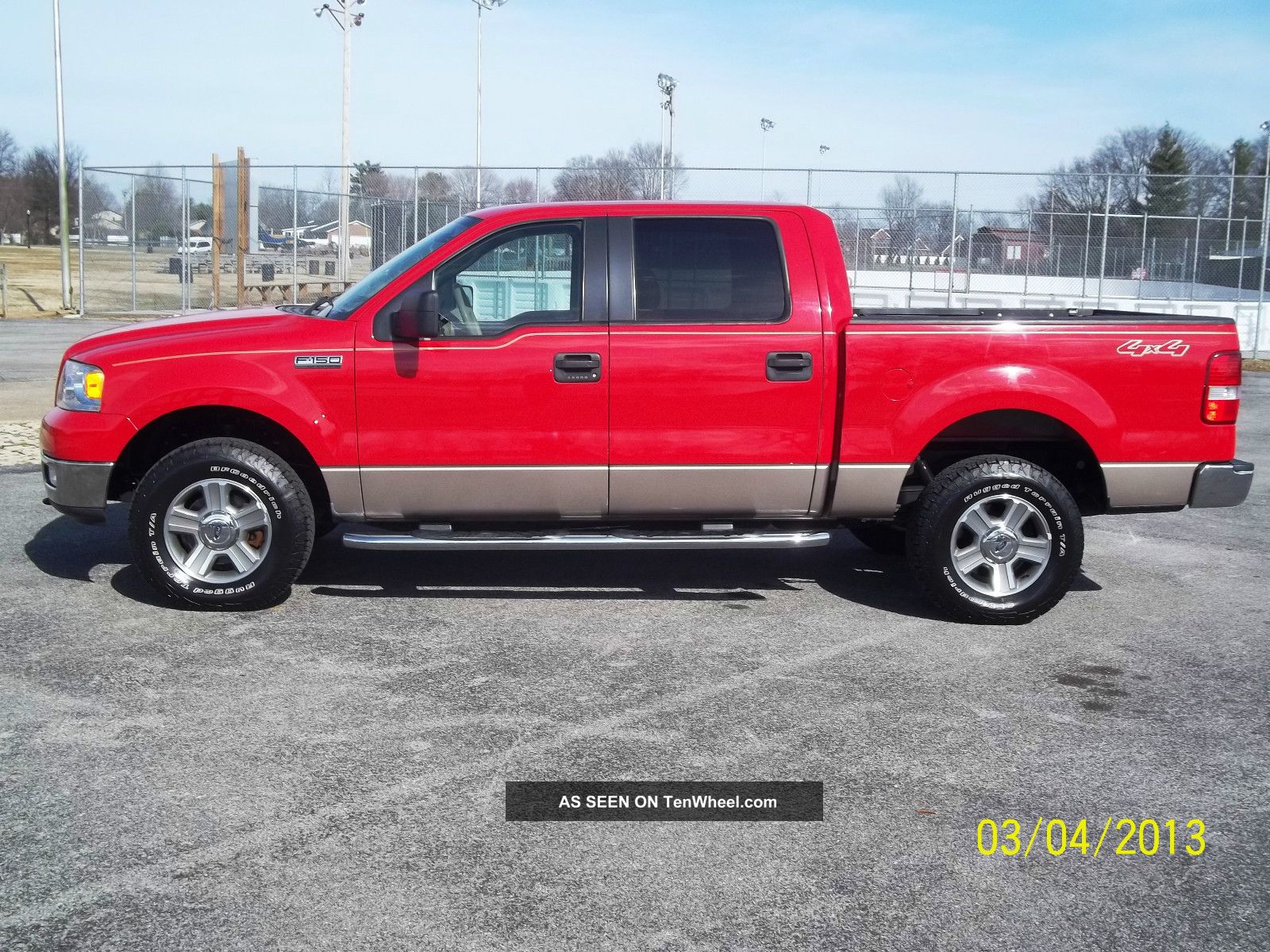 2005 Ford F 150 Xlt Crew Cab Pickup 4 Door 5 4l 4x4