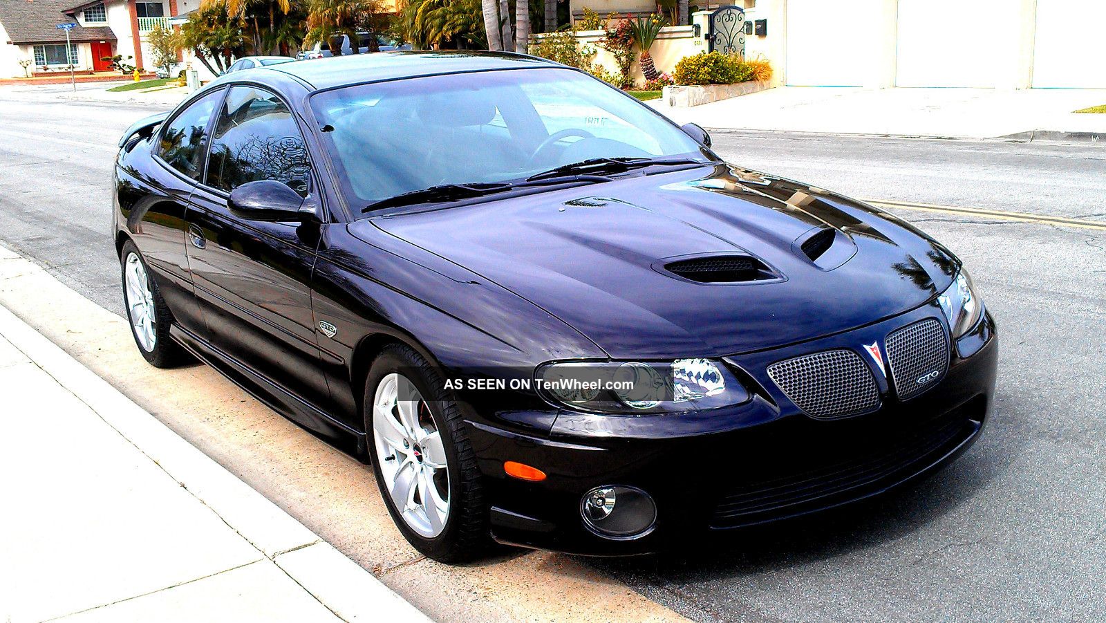 2006 Pontiac Gto Automatic V 8 6 0l 400hp Black Exterior