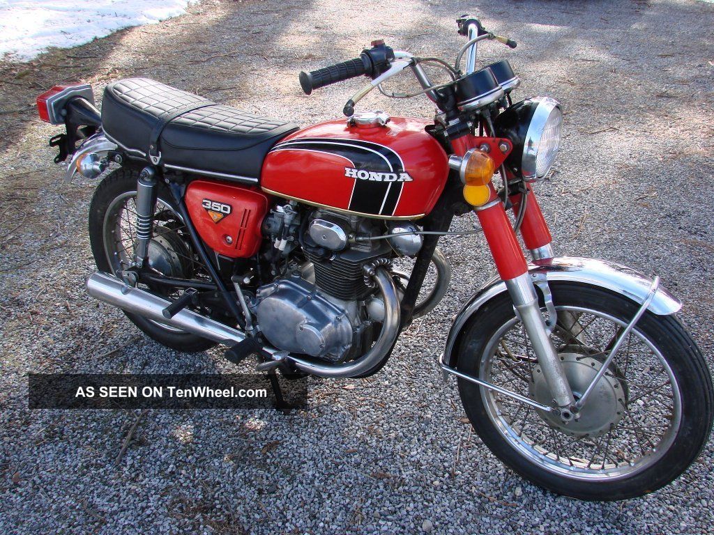 Restoring 1972 honda 350 #5