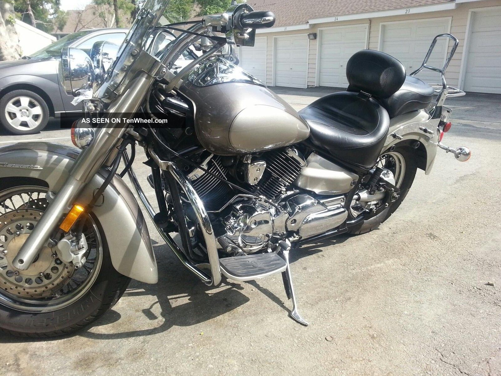 Yamaha V Star 1100 Cc Classic Cruiser 2002 Motorcycle