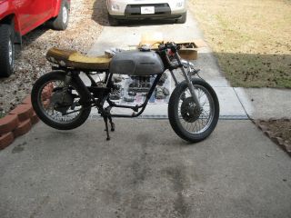 1974 Honda Cb350f,  Cb 350 F,  Four,  Cafe Racer,  Classic,  Rolling Chassis,  Basket Case photo