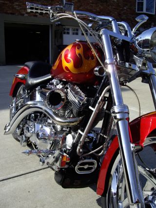 2002 Harley Davidson Softail Show Bike photo