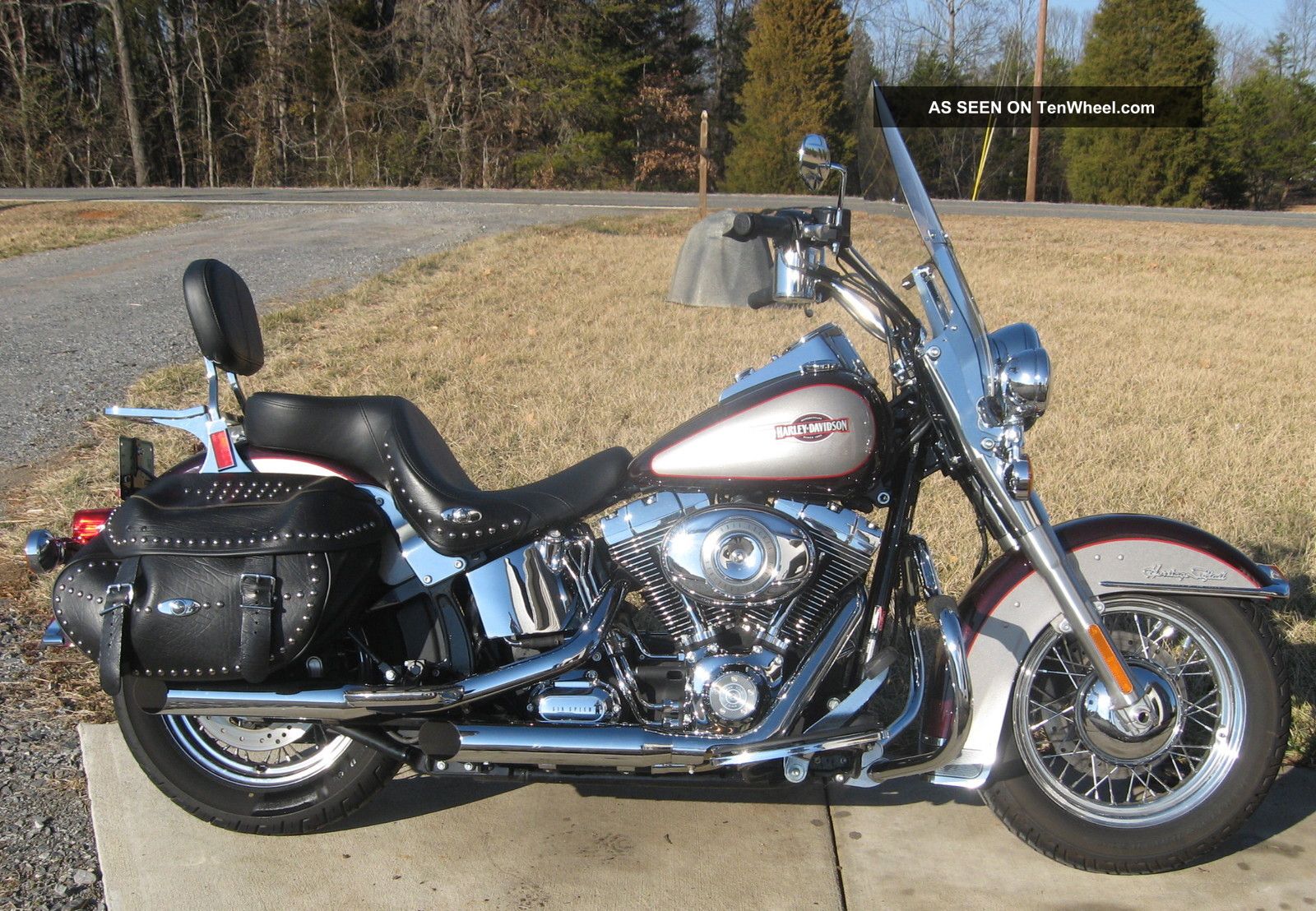 2007 Harley Davidson Motorcycle Heritage Softail Classic Cruiser
