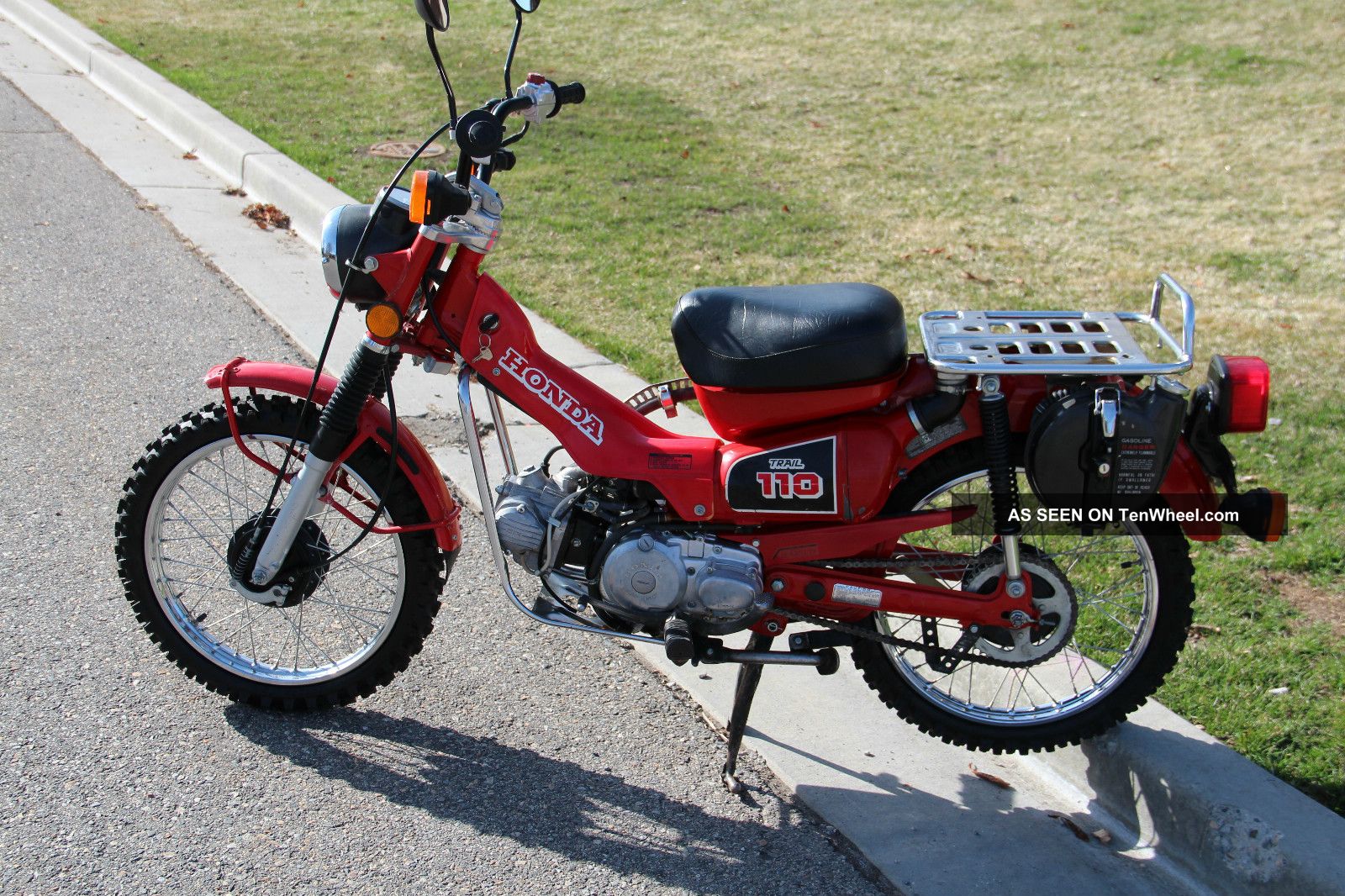 1986 Honda trail 110 #4