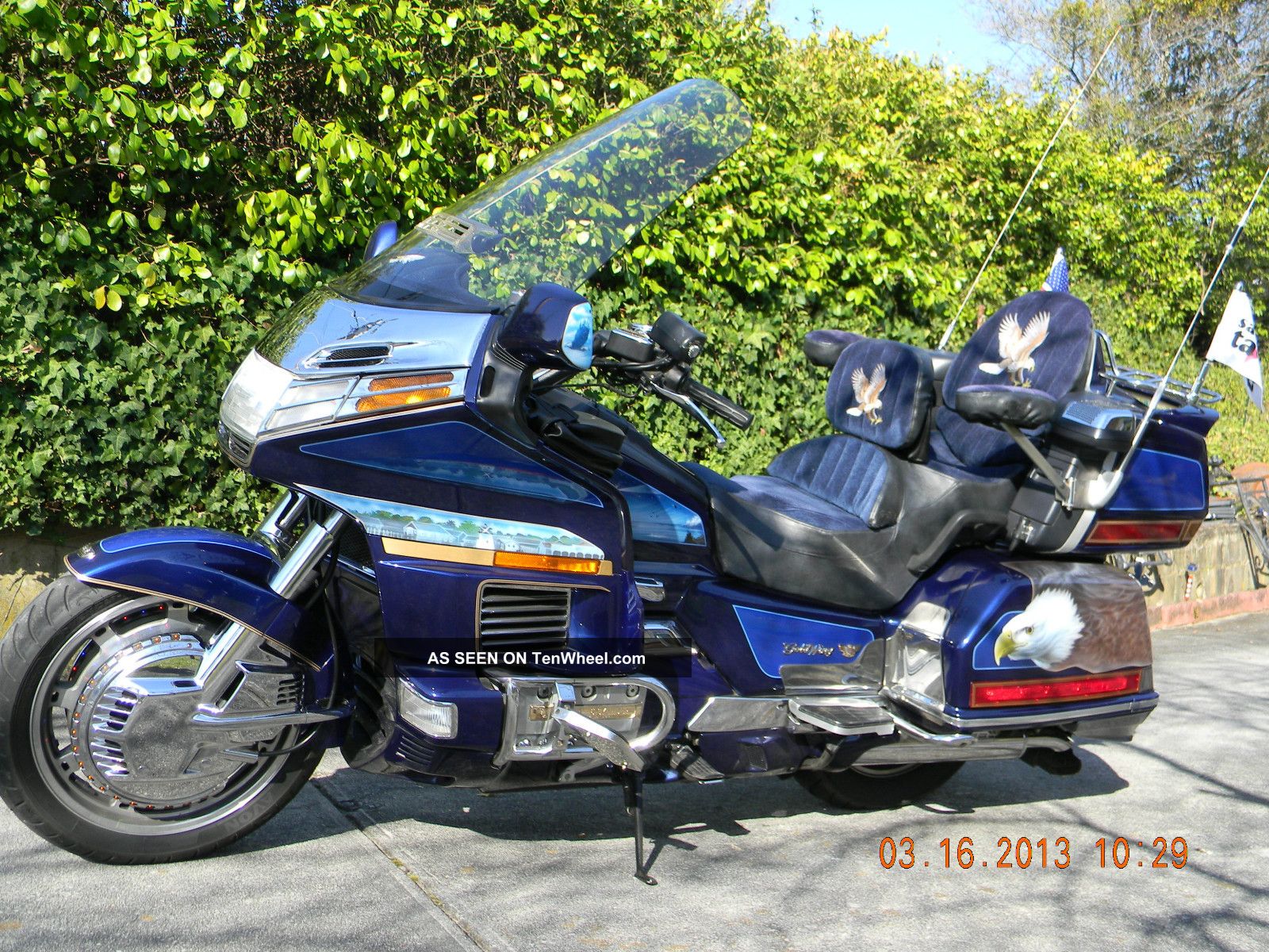 1993 Honda Goldwing 1500 Se Custom Paint Custom Lighting One Of A Kind