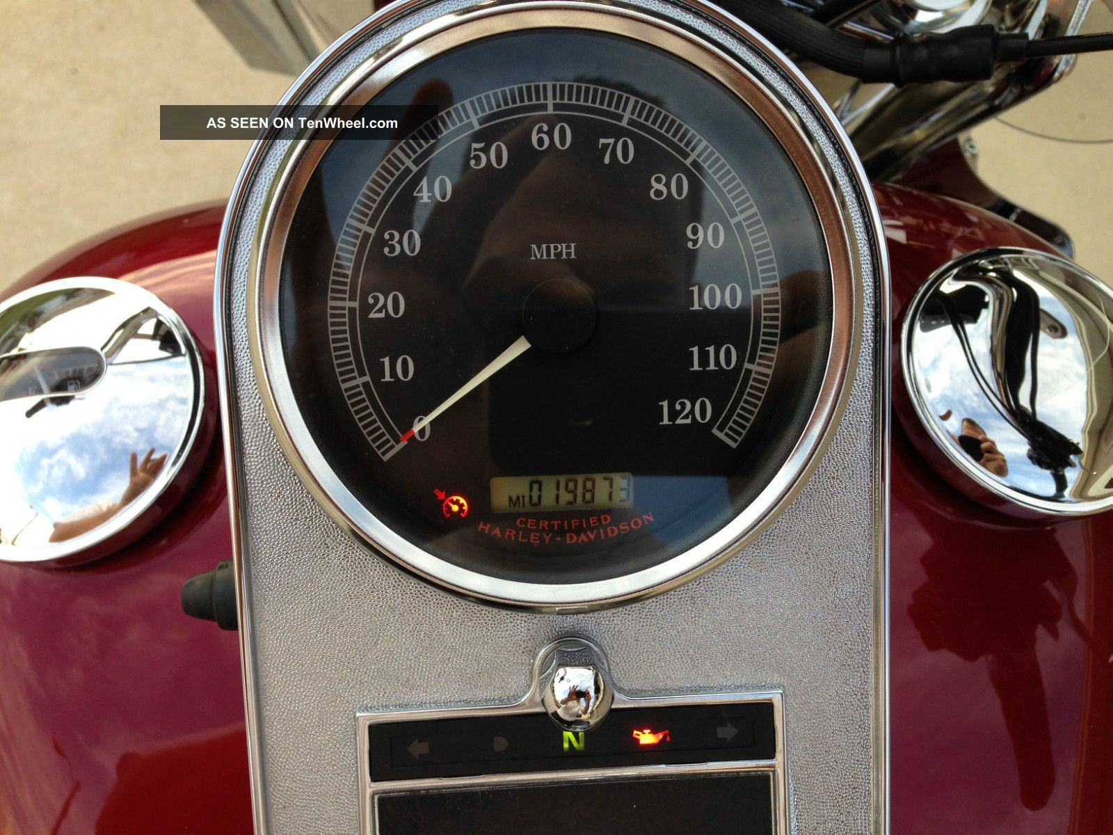 2005 Heritage Softail Classic. Cruise Control