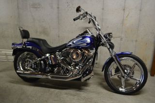 2008 Harley Davidson Hd Softail Custom Fxstc Special Edition Paint 103 Stage 2 photo