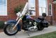 2009 Harley Davidson Heritage Softail,  Rare Two - Tone Black Ice / Blue Ice Pearl Softail photo 10