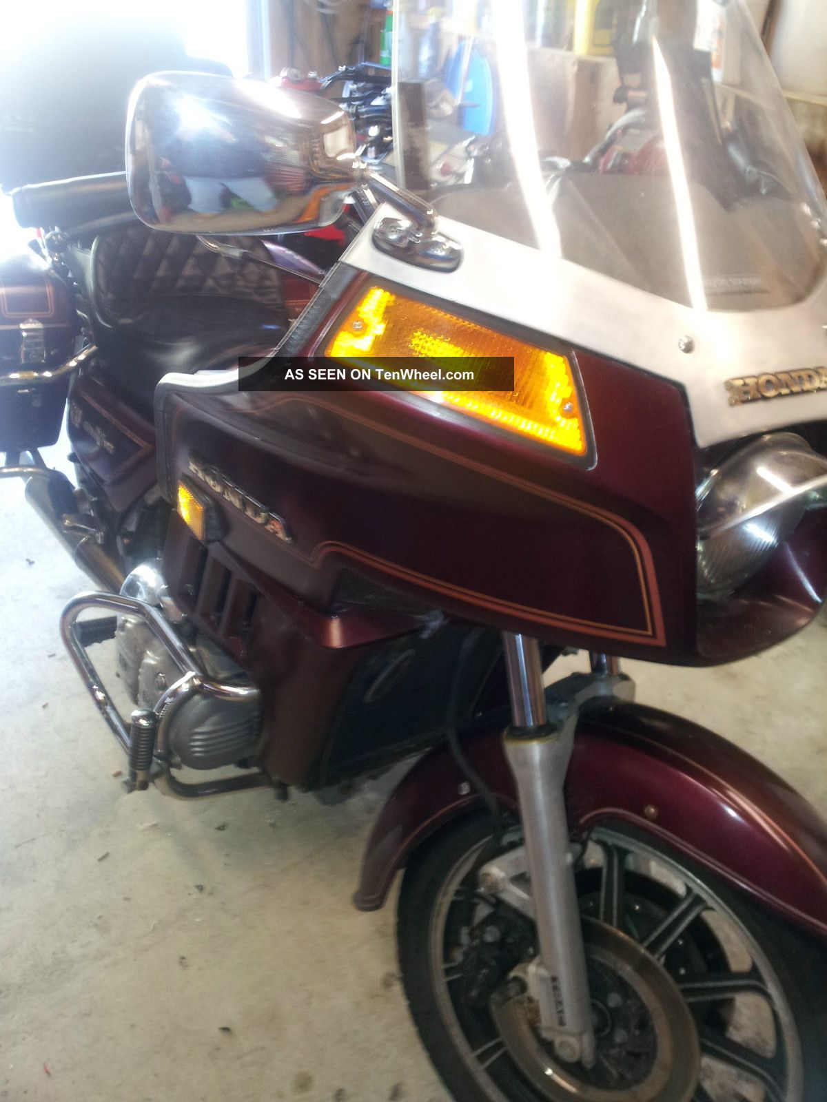 1983 Honda Goldwing Gl1100 Interstate Gold Wing photo