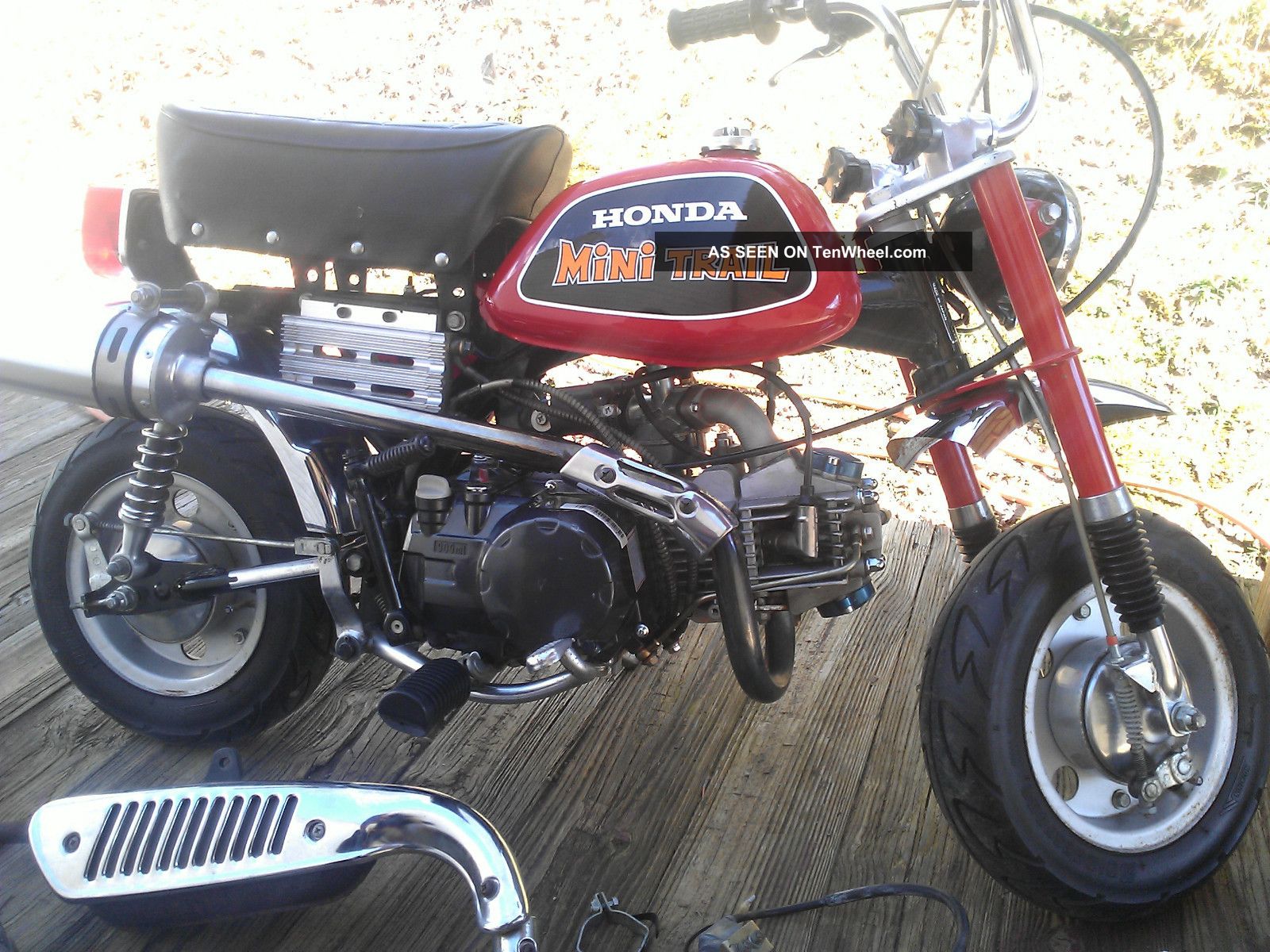 1972 Honda Z 50 Z50 Ak3 Minitrail With 150cc Modified Pit
