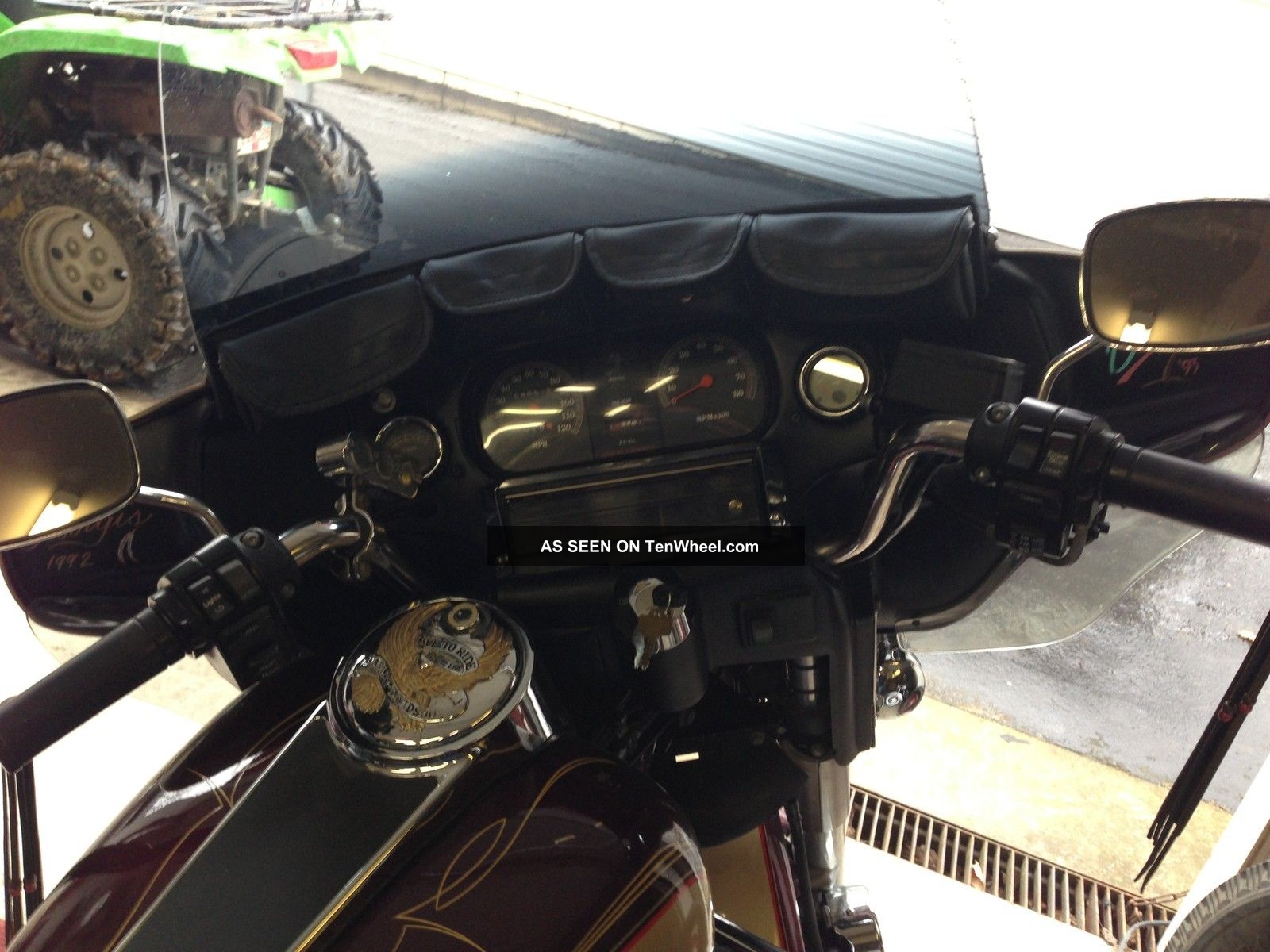 1989 Harley Davidson Classic Evo 1340 Ccfull Dresser Lots Of Chrome Custom