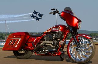 2009 Harley Davidson Street Glide Turbo One Of A Kind Featured In Baggers Mag. photo