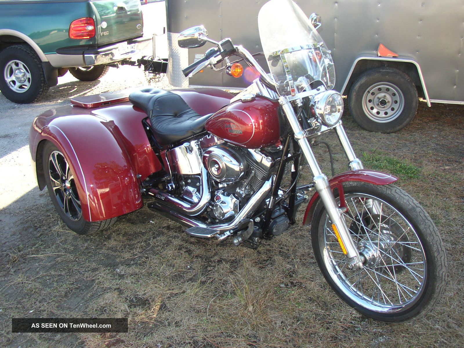 2007 Harley Davidson Softail Custom Trike Conversion