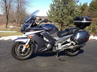Silver 2006 Yamaha Fjr 1300 Ae With And In photo