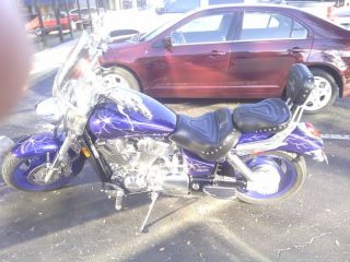 2003 1800 Vtx Honda All Deck Out And 2 In One Pipes Cond. photo