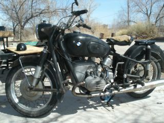 1960 R / 50 Bmw Motorcycle,  All,  Matching Numbers,  Rebuilt Motor. photo