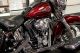 2000 Harley Heritage Softail Red 7 Black Python 3 Exhaust Windshield Bags & More Softail photo 8