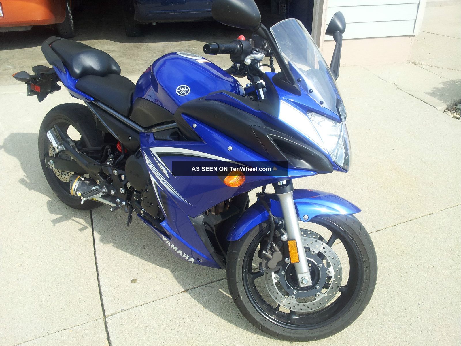 2009 Yamaha Fz6r Blue
