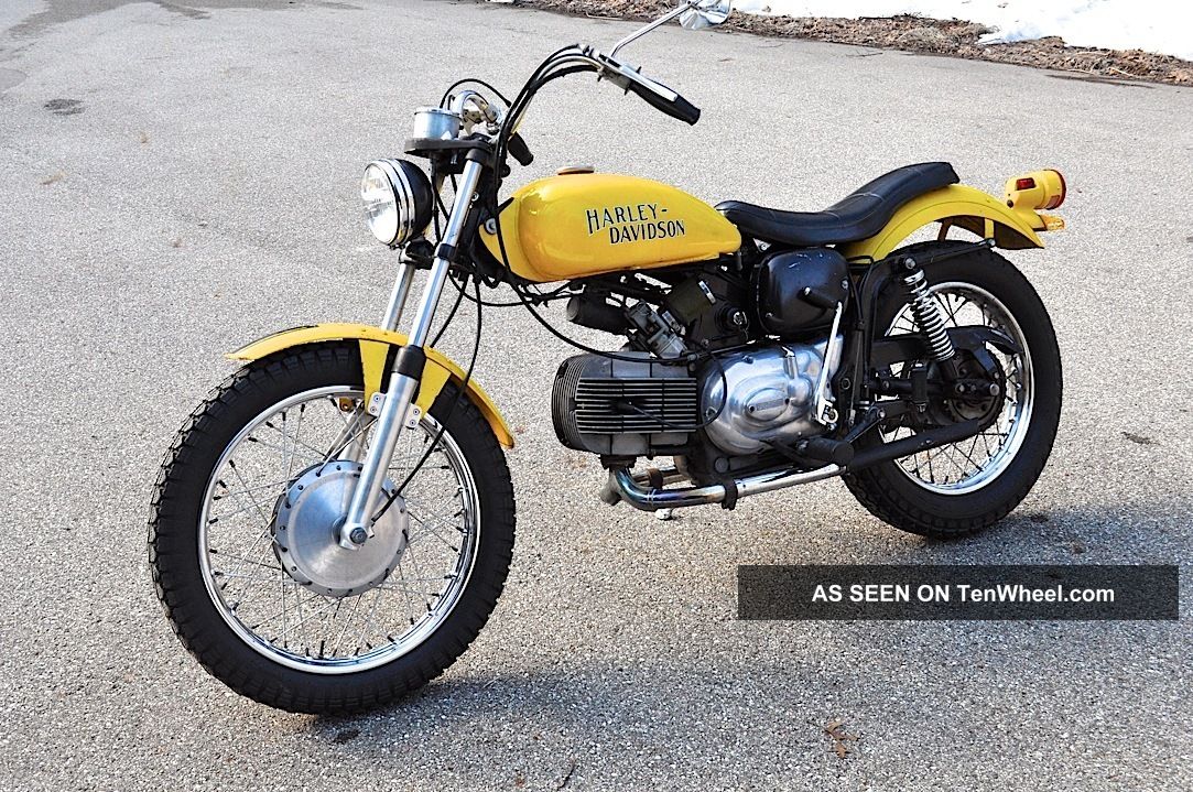1972 Aermacchi Harley - Davidson Ss350 Sprint - Rare And Awesome Other photo