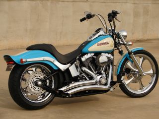 2007 Harley Davidson Softail Custom - Custom Paint - Chrome Wheels - Only $297 Mth photo