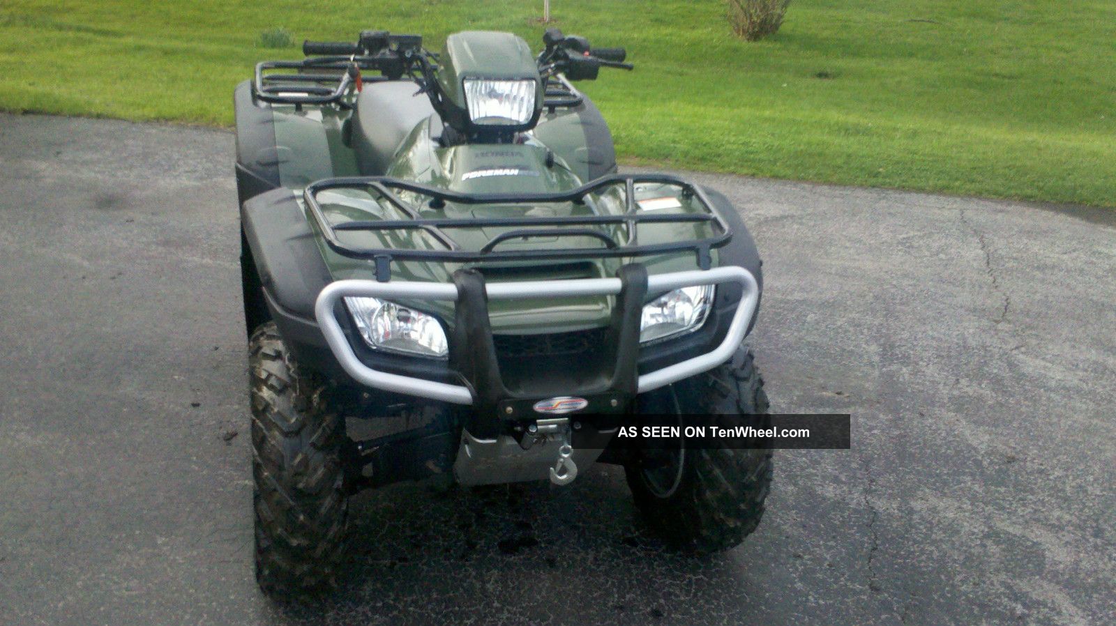 2009 Honda Trx500fe9 Fourtrax Foreman
