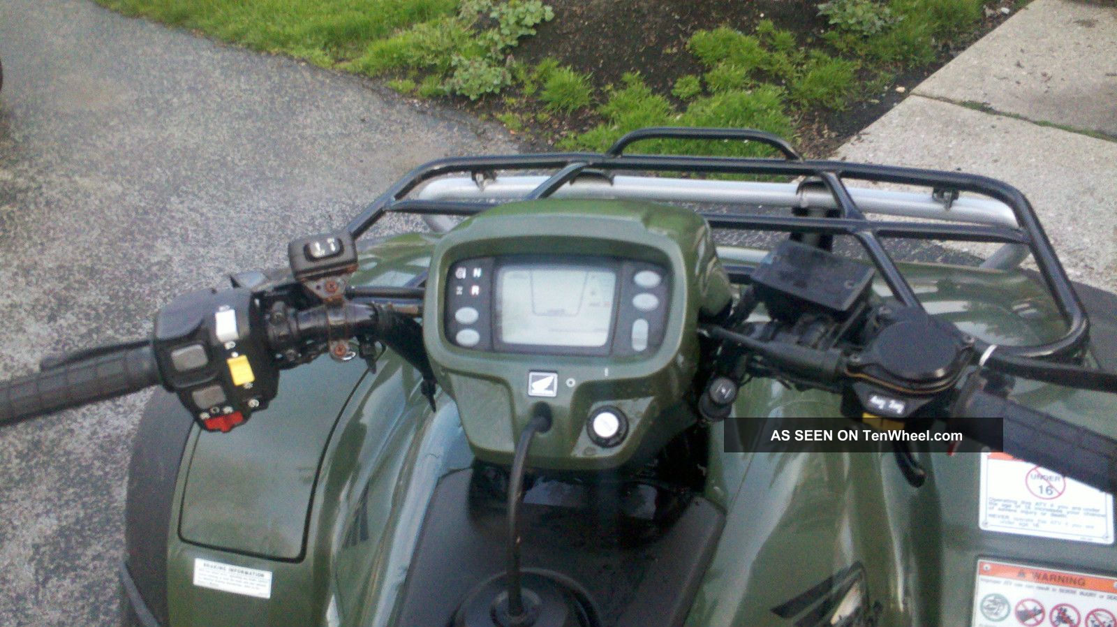 2009 Honda Trx500fe9 Fourtrax Foreman