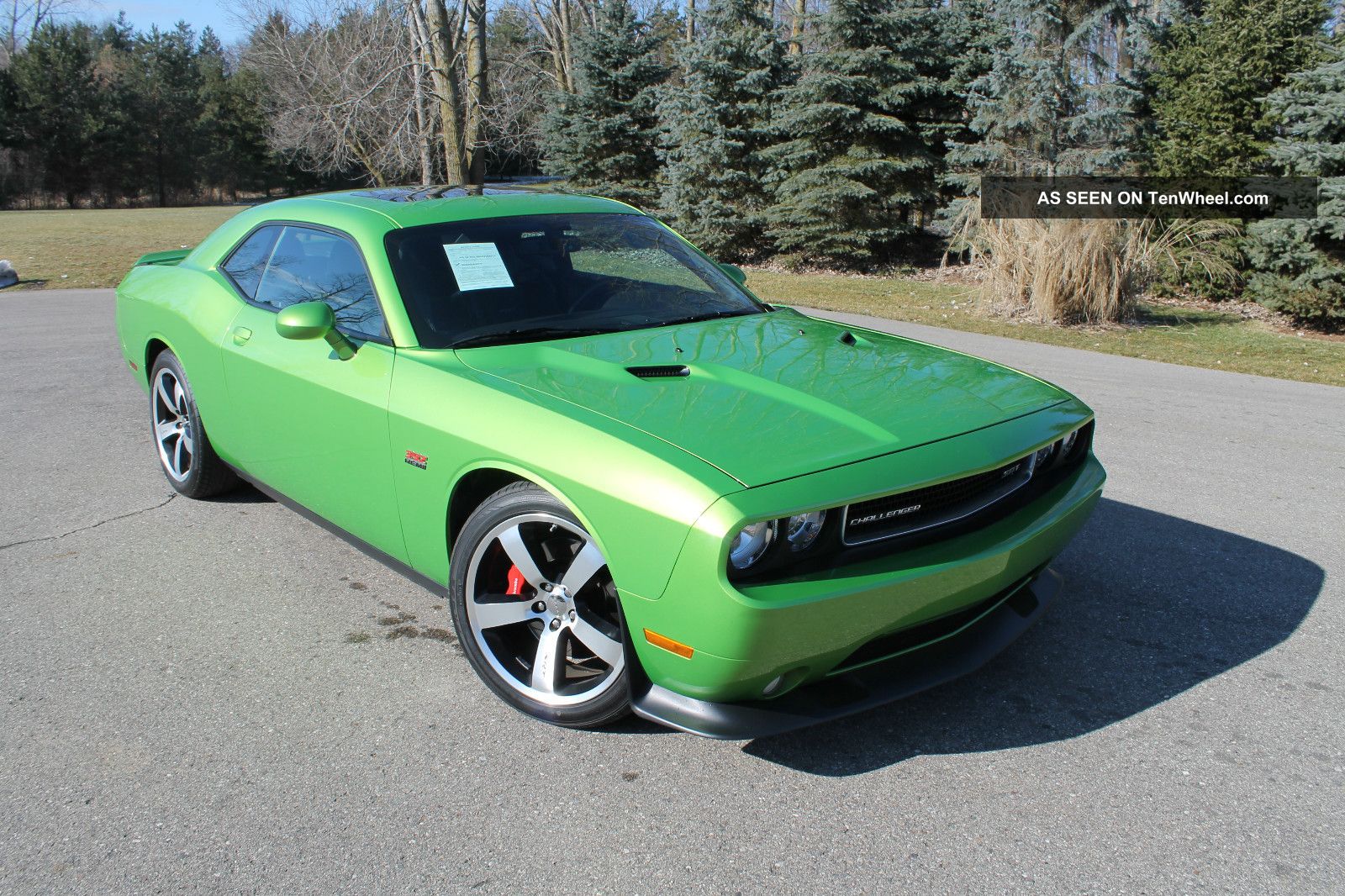 2011 Dodge Challenger Srt8 Green With Envy