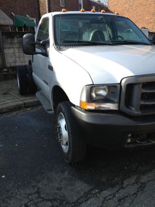 2002 Ford F - 550 Duty Lariat Cab & Chassis 2 - Door 7.  3l 4x4 $$save$$ photo