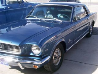 1966 Mustang V - 8 Coupe. . .  California Car,  Built In Ca And Kept In Ca photo
