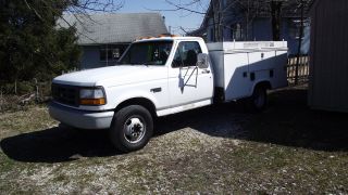 1997 Ford F350 1 Ton With Knapheide Tool Bed photo