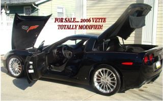 2006 Corvette ' Black Customized Body ' 6 Spd,  Packed With Extra ' S, photo
