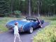 Hot Blue1969 Oldsmobile Cutlass Convertible 455 Motor Looks Good Fast Cutlass photo 3