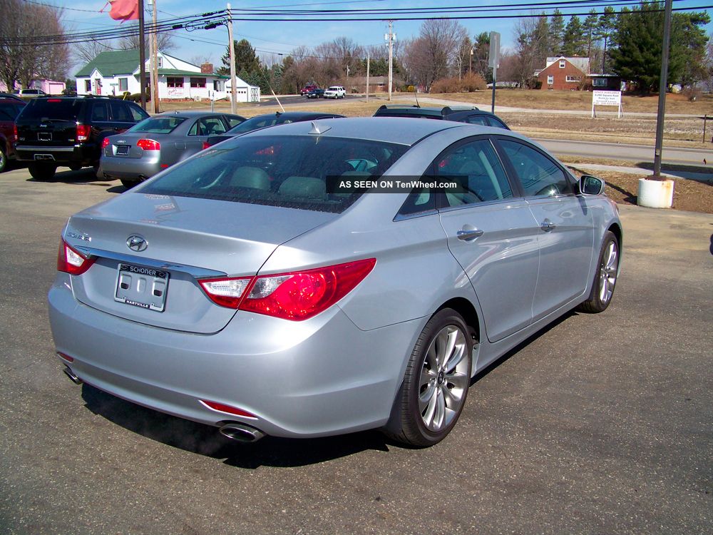 2012 Hyundai Sonata Limited Sedan 2 4l Loaded P1280