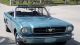 1964 1 / 2 Ford Mustang Convertible,  Turquoise Metallic With Black Interior,  V8 Mustang photo 4